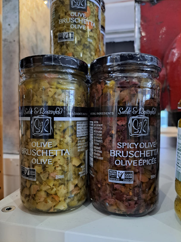 Bruschetta d'olives DOUCE