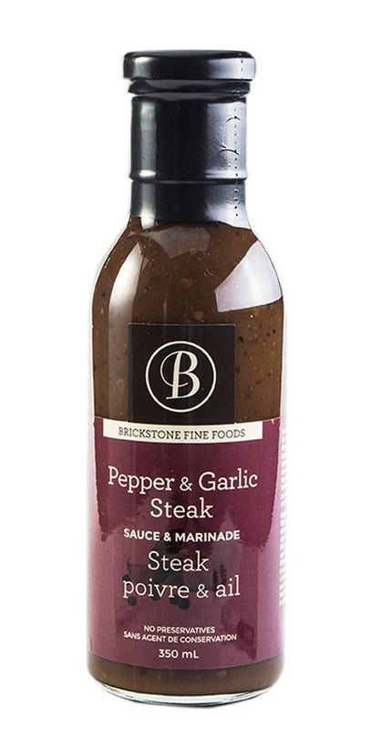 Sauce BBQ steak poivre & ail