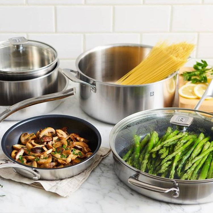 BATTERIE CUISINE 10 PIECES 3 PLY