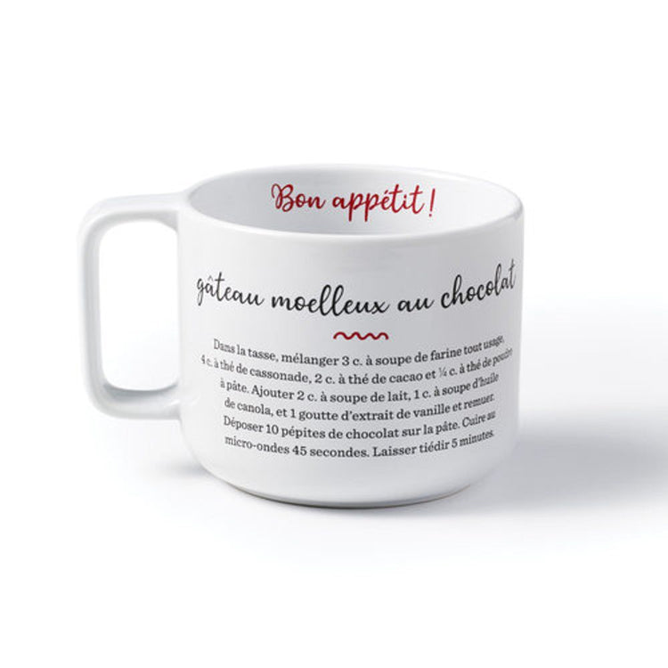 TASSE AVEC RECETTE