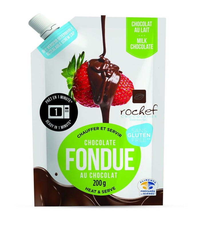 Fondue au chocolat au lait 200g