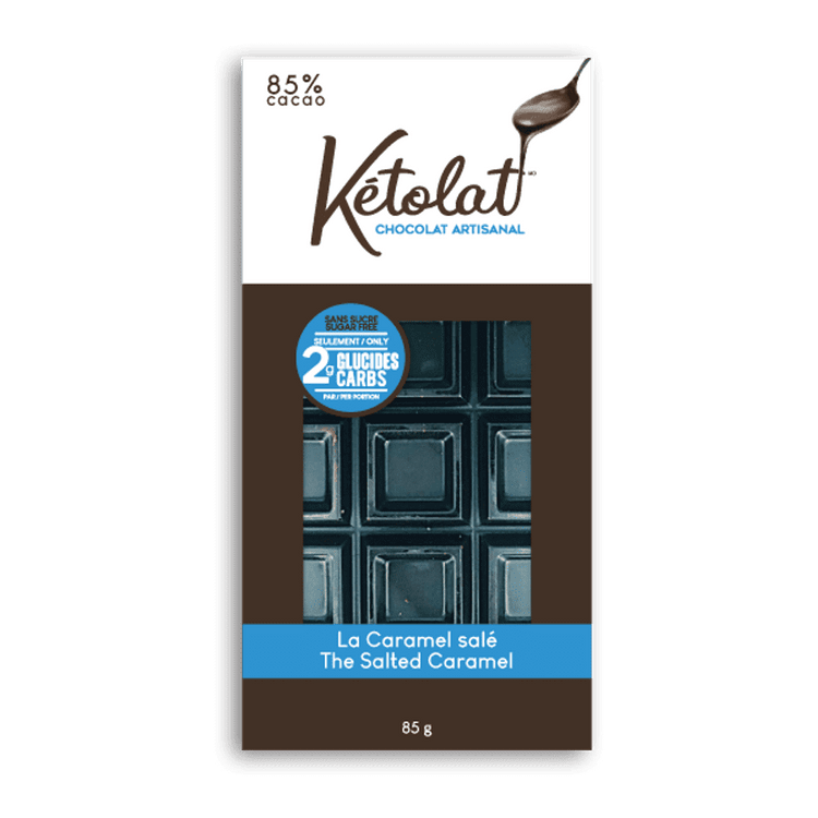 Chocolat KETOLAT CARAMEL SALÉ