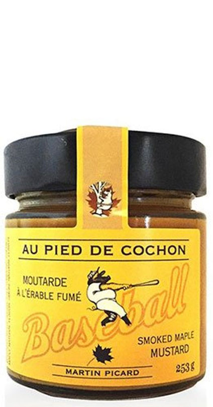 MOUTARDE BASEBTRUE À L'ÉRABLE FUMÉ PDC