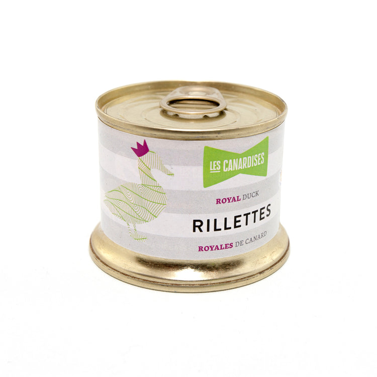 Rillettes Royales pur canard (30% de foie gras) 150g