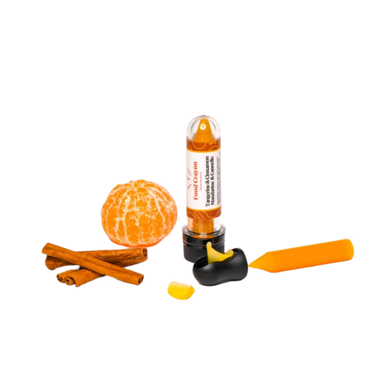 Food Crayon Mandarine et cannelle