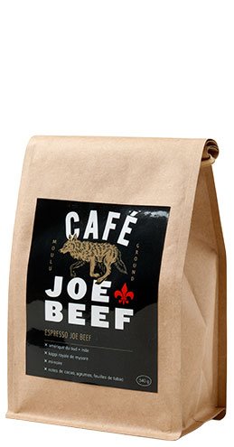 Café moulu Joe Beef