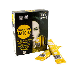 Matcha Vanille et Amande en sachets individuels