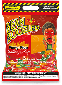 Jelly Beans fiery five- Défi piquant!