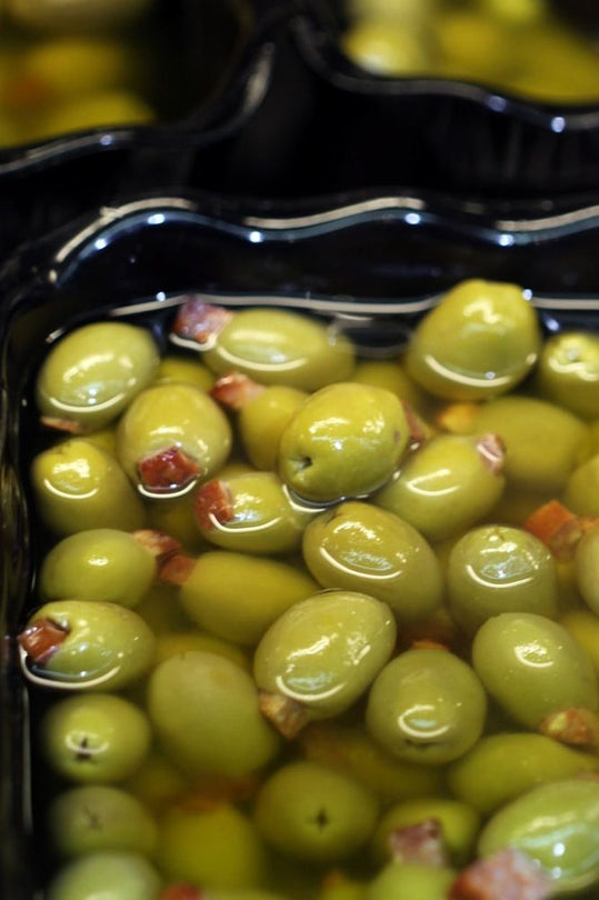 Olives Farcies - petit format 8$ Une saveur