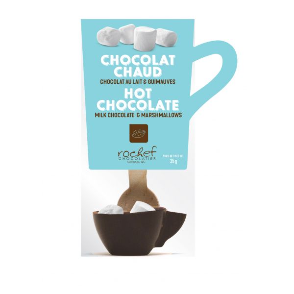 chocolat chaud au lait et guimauves Rochef