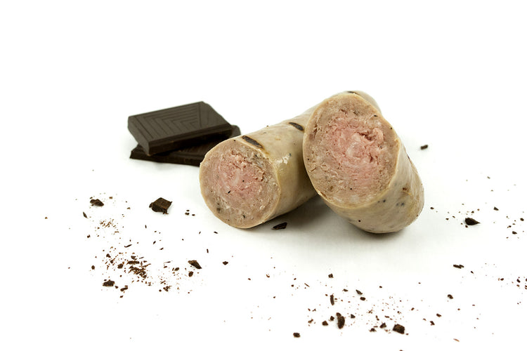 Saucisse Bison Chocolat noir et Porto