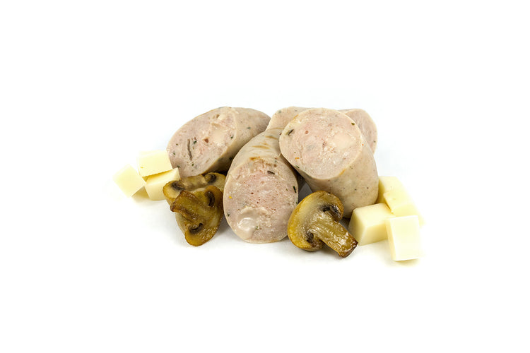 Saucisse Fromage et Champignons