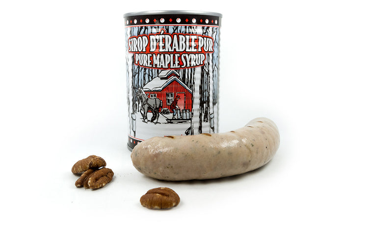Saucisse Pacanes et Sirop d'Érable