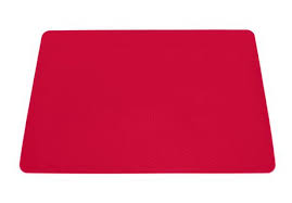 Tapis silicone rouge