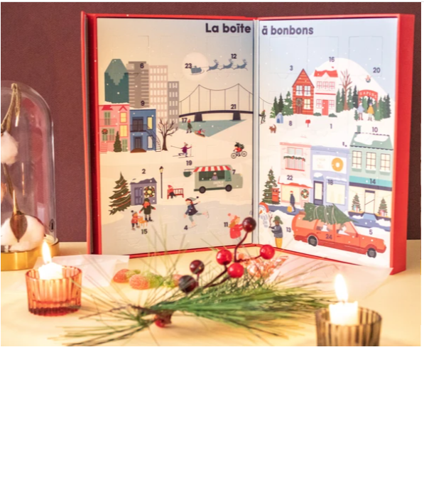 Calendrier de l'Avent de La boîte à bonbons