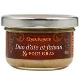 Duo D'Oie Et Faisan & Foie Gras